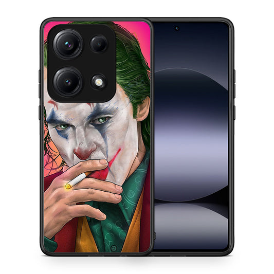 Θήκη Xiaomi Redmi Note 14S JokesOnU PopArt από τη Smartfits με σχέδιο στο πίσω μέρος και μαύρο περίβλημα | Xiaomi Redmi Note 14S JokesOnU PopArt case with colorful back and black bezels