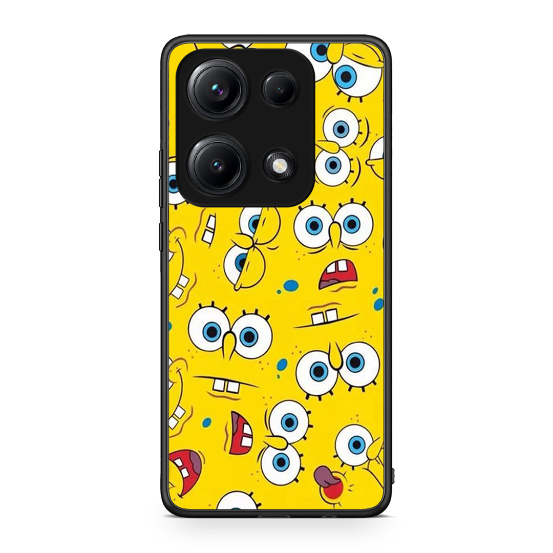 4 - Xiaomi Redmi Note 14S Sponge PopArt case, cover, bumper