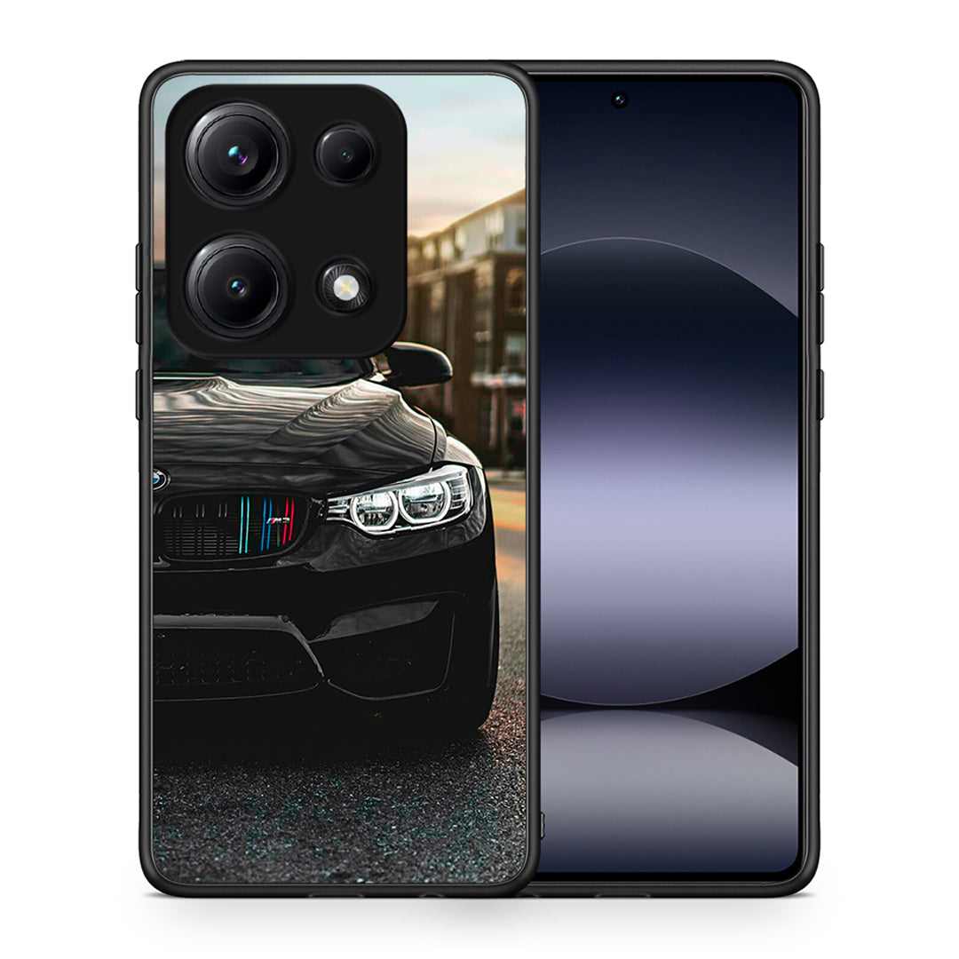 Θήκη Xiaomi Redmi Note 14S M3 Racing από τη Smartfits με σχέδιο στο πίσω μέρος και μαύρο περίβλημα | Xiaomi Redmi Note 14S M3 Racing case with colorful back and black bezels