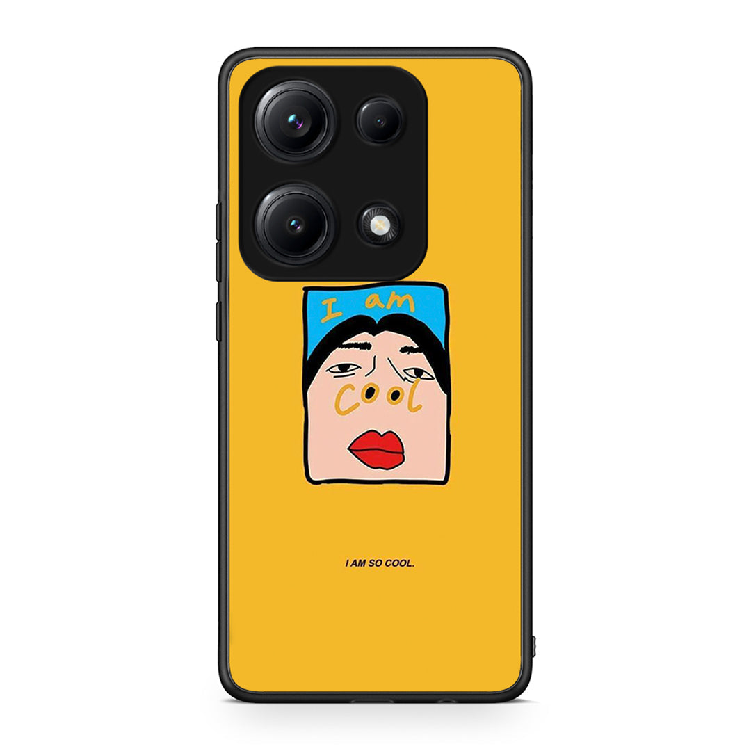 Xiaomi Redmi Note 14S So Cool Θήκη Αγίου Βαλεντίνου από τη Smartfits με σχέδιο στο πίσω μέρος και μαύρο περίβλημα | Smartphone case with colorful back and black bezels by Smartfits