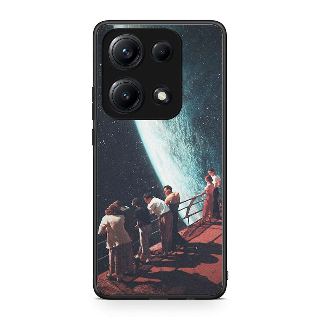 Xiaomi Redmi Note 14S Surreal View θήκη από τη Smartfits με σχέδιο στο πίσω μέρος και μαύρο περίβλημα | Smartphone case with colorful back and black bezels by Smartfits