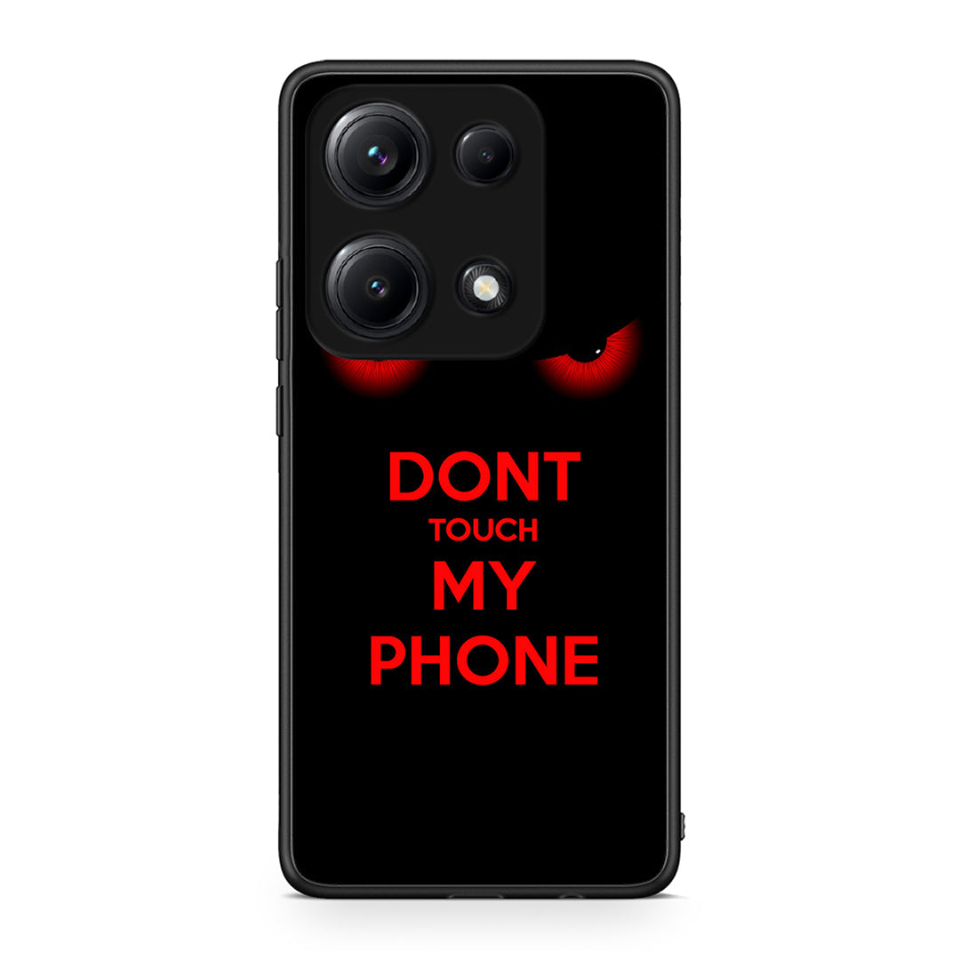 Xiaomi Redmi Note 14S Touch My Phone Θήκη από τη Smartfits με σχέδιο στο πίσω μέρος και μαύρο περίβλημα | Smartphone case with colorful back and black bezels by Smartfits