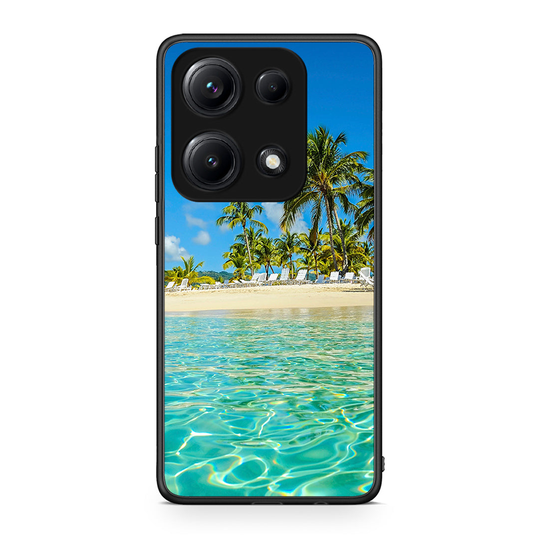 Xiaomi Redmi Note 14S Tropical Vibes Θήκη από τη Smartfits με σχέδιο στο πίσω μέρος και μαύρο περίβλημα | Smartphone case with colorful back and black bezels by Smartfits
