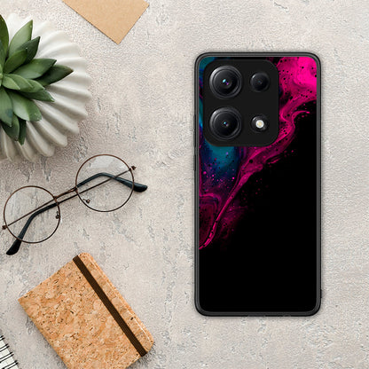Watercolor Pink Black - Xiaomi Redmi Note 14S θήκη