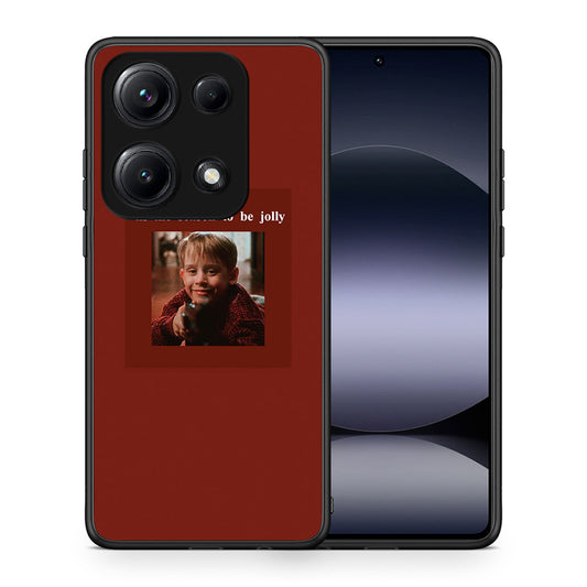 Θήκη Xiaomi Redmi Note 14S Xmas Ultimate Spirit από τη Smartfits με σχέδιο στο πίσω μέρος και μαύρο περίβλημα | Xiaomi Redmi Note 14S Xmas Ultimate Spirit case with colorful back and black bezels
