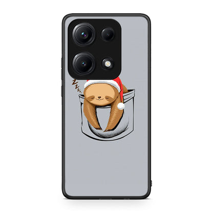 Xiaomi Redmi Note 14S Xmas Zzzz θήκη από τη Smartfits με σχέδιο στο πίσω μέρος και μαύρο περίβλημα | Smartphone case with colorful back and black bezels by Smartfits