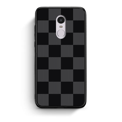 Θήκη Xiaomi Redmi Note 4 / 4X Black and Charcoal Striped Checks από τη Smartfits με σχέδιο στο πίσω μέρος και μαύρο περίβλημα | Xiaomi Redmi Note 4 / 4X Black and Charcoal Striped Checks case with colorful back and black bezels