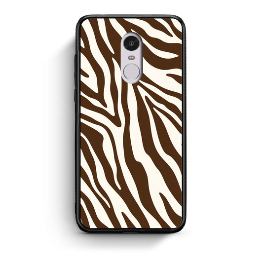 Θήκη Xiaomi Redmi Note 4 / 4X Brown and Cream Zebra Stripes από τη Smartfits με σχέδιο στο πίσω μέρος και μαύρο περίβλημα | Xiaomi Redmi Note 4 / 4X Brown and Cream Zebra Stripes case with colorful back and black bezels