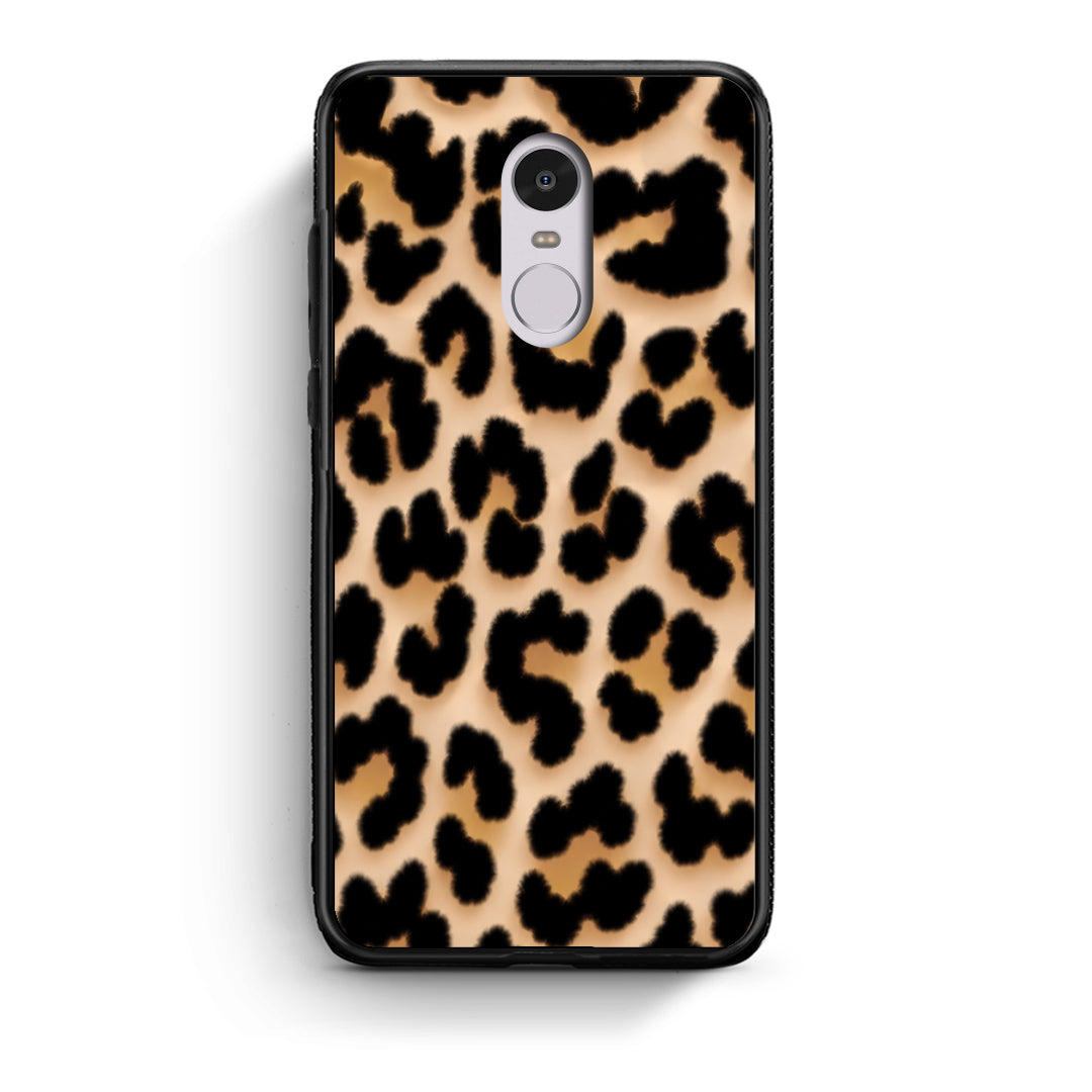 Θήκη Xiaomi Redmi Note 4 / 4X Leopard Print Tan Large από τη Smartfits με σχέδιο στο πίσω μέρος και μαύρο περίβλημα | Xiaomi Redmi Note 4 / 4X Leopard Print Tan Large case with colorful back and black bezels
