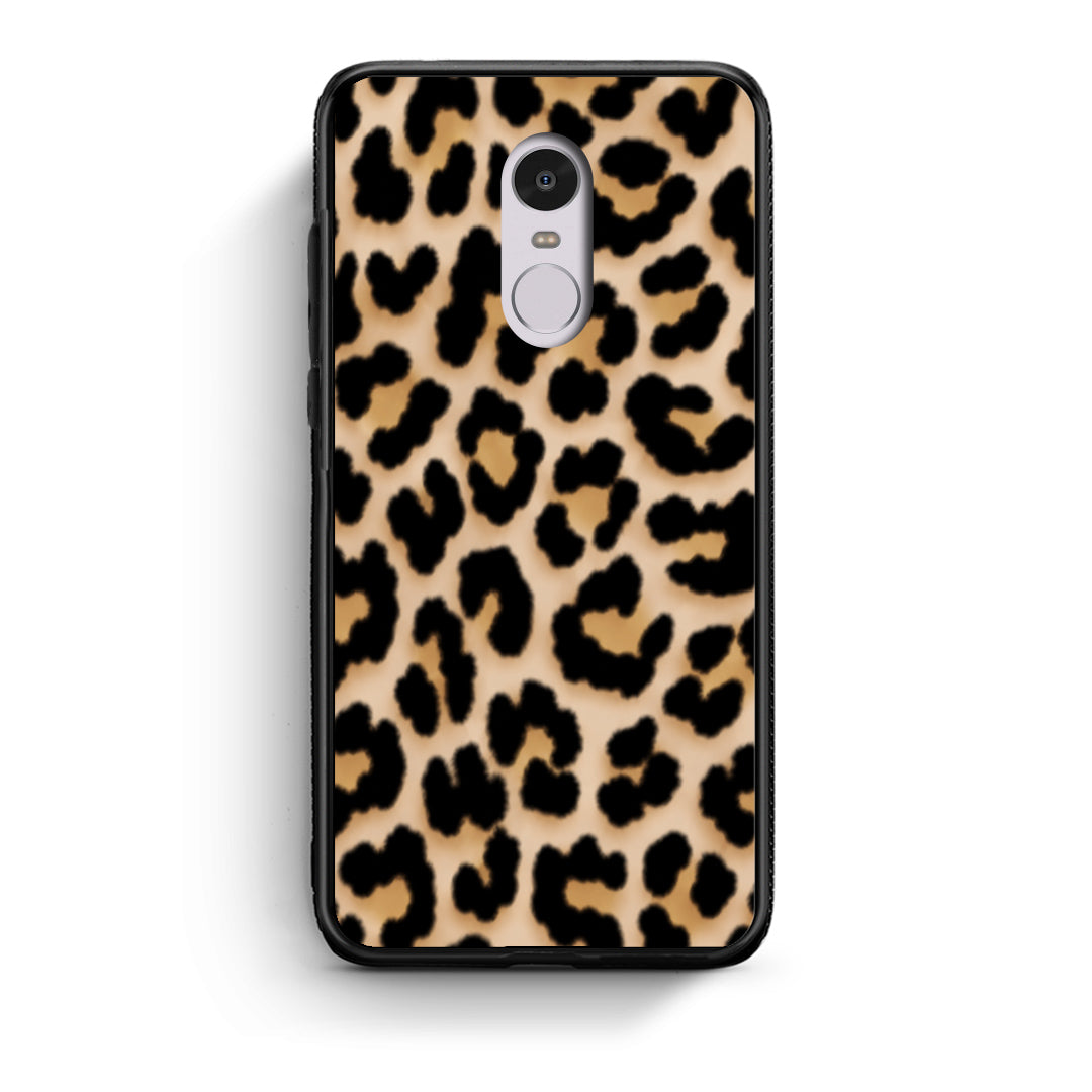 Θήκη Xiaomi Redmi Note 4 / 4X Leopard Print Tan Small από τη Smartfits με σχέδιο στο πίσω μέρος και μαύρο περίβλημα | Xiaomi Redmi Note 4 / 4X Leopard Print Tan Small case with colorful back and black bezels