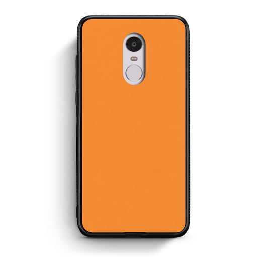 Θήκη Xiaomi Redmi Note 4 / 4X Tangerine Orange από τη Smartfits με σχέδιο στο πίσω μέρος και μαύρο περίβλημα | Xiaomi Redmi Note 4 / 4X Tangerine Orange case with colorful back and black bezels