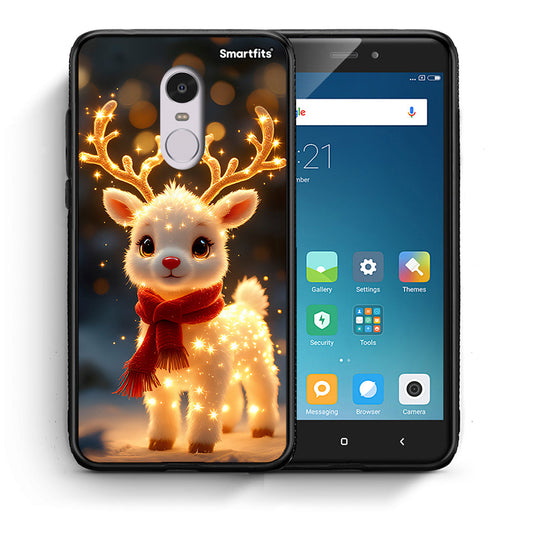 Θήκη Xiaomi Redmi Note 4/4X Christmas Cutie από τη Smartfits με σχέδιο στο πίσω μέρος και μαύρο περίβλημα | Xiaomi Redmi Note 4/4X Christmas Cutie case with colorful back and black bezels