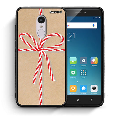 Θήκη Xiaomi Redmi Note 4/4X Christmas Gift από τη Smartfits με σχέδιο στο πίσω μέρος και μαύρο περίβλημα | Xiaomi Redmi Note 4/4X Christmas Gift case with colorful back and black bezels