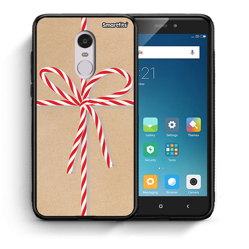 Θήκη Xiaomi Redmi Note 4/4X Christmas Gift από τη Smartfits με σχέδιο στο πίσω μέρος και μαύρο περίβλημα | Xiaomi Redmi Note 4/4X Christmas Gift case with colorful back and black bezels