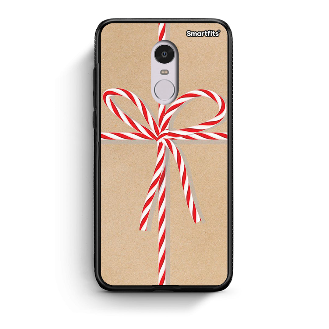 Xiaomi Redmi Note 4/4X Christmas Gift θήκη από τη Smartfits με σχέδιο στο πίσω μέρος και μαύρο περίβλημα | Smartphone case with colorful back and black bezels by Smartfits