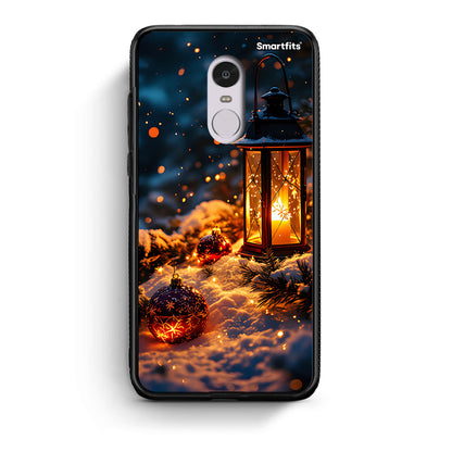 Xiaomi Redmi Note 4/4X Christmas Ornaments θήκη από τη Smartfits με σχέδιο στο πίσω μέρος και μαύρο περίβλημα | Smartphone case with colorful back and black bezels by Smartfits