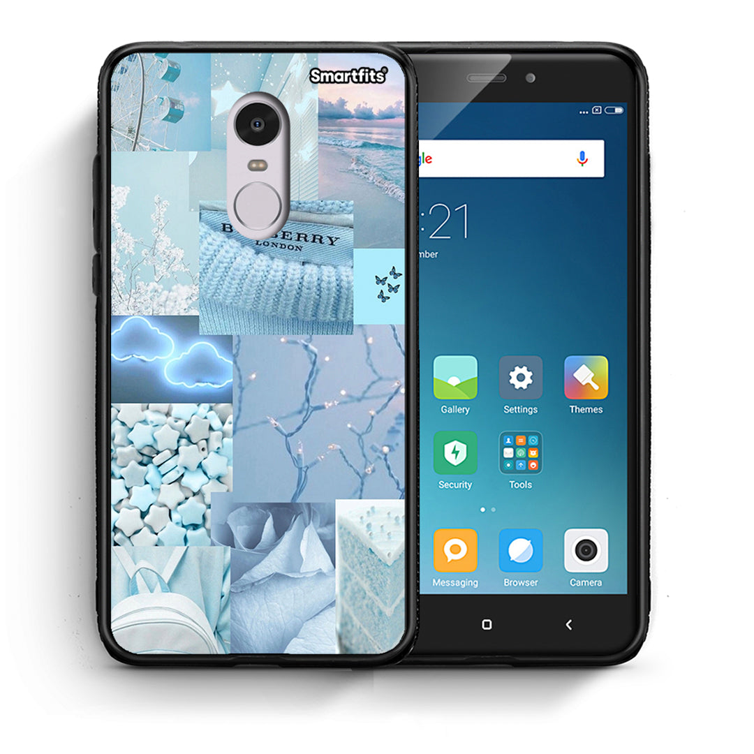 Θήκη Xiaomi Redmi Note 4/4X Ciel Aesthetic Collage από τη Smartfits με σχέδιο στο πίσω μέρος και μαύρο περίβλημα | Xiaomi Redmi Note 4/4X Ciel Aesthetic Collage case with colorful back and black bezels