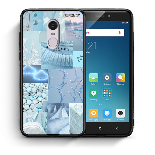 Θήκη Xiaomi Redmi Note 4/4X Ciel Aesthetic Collage από τη Smartfits με σχέδιο στο πίσω μέρος και μαύρο περίβλημα | Xiaomi Redmi Note 4/4X Ciel Aesthetic Collage case with colorful back and black bezels