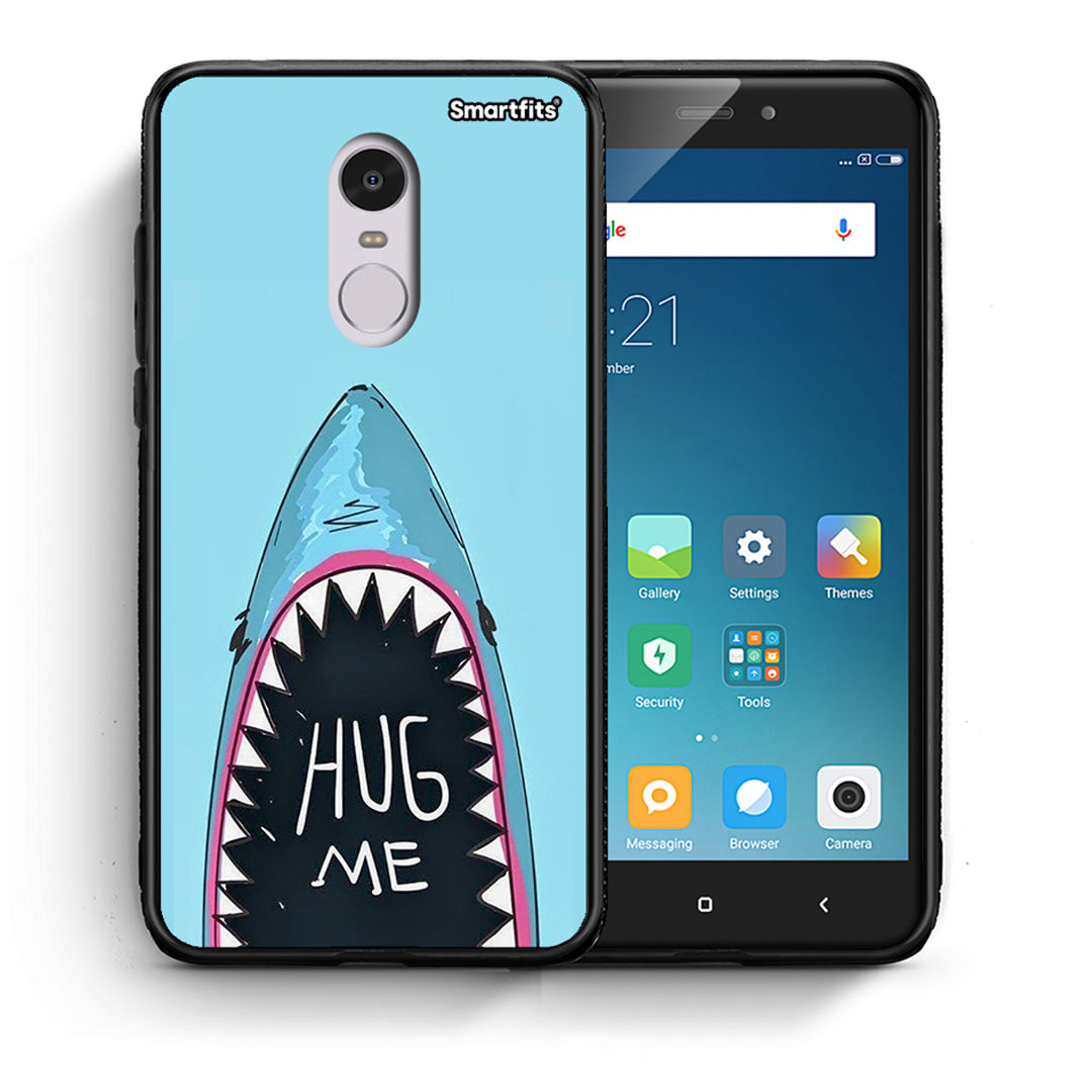 Θήκη Xiaomi Redmi Note 4/4X Hug Me από τη Smartfits με σχέδιο στο πίσω μέρος και μαύρο περίβλημα | Xiaomi Redmi Note 4/4X Hug Me case with colorful back and black bezels