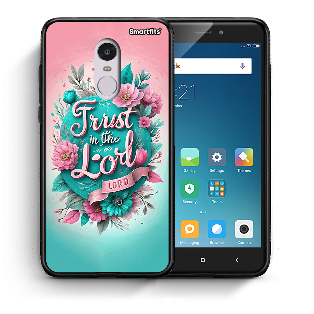 Θήκη Xiaomi Redmi Note 4/4X Lord Trust από τη Smartfits με σχέδιο στο πίσω μέρος και μαύρο περίβλημα | Xiaomi Redmi Note 4/4X Lord Trust case with colorful back and black bezels