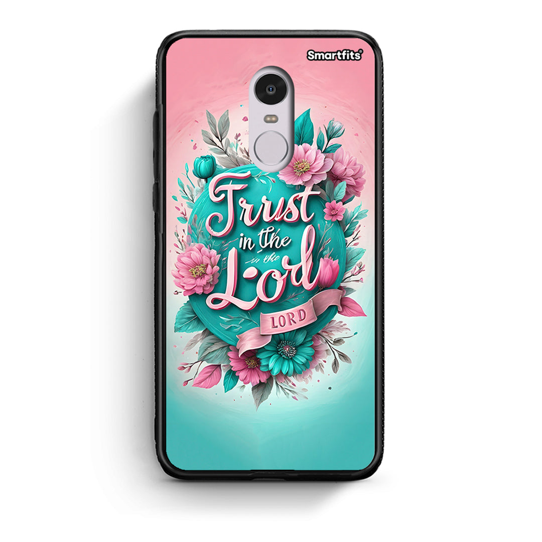Xiaomi Redmi Note 4/4X Lord Trust θήκη από τη Smartfits με σχέδιο στο πίσω μέρος και μαύρο περίβλημα | Smartphone case with colorful back and black bezels by Smartfits