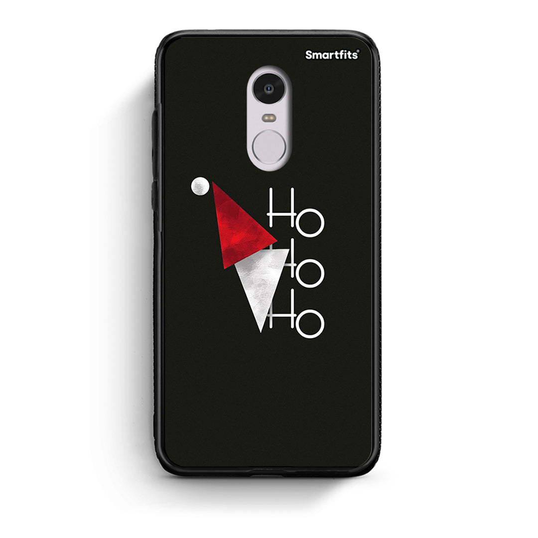 Xiaomi Redmi Note 4/4X Minimal Christmas θήκη από τη Smartfits με σχέδιο στο πίσω μέρος και μαύρο περίβλημα | Smartphone case with colorful back and black bezels by Smartfits