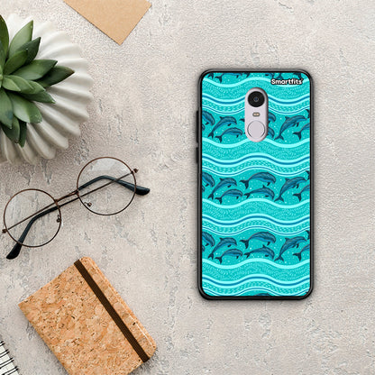 Swimming Dolphins - Xiaomi Redmi Note 4 / 4X θήκη