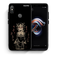 Thumbnail for Θήκη Xiaomi Redmi Note 5 Anime Girl από τη Smartfits με σχέδιο στο πίσω μέρος και μαύρο περίβλημα | Xiaomi Redmi Note 5 Anime Girl case with colorful back and black bezels