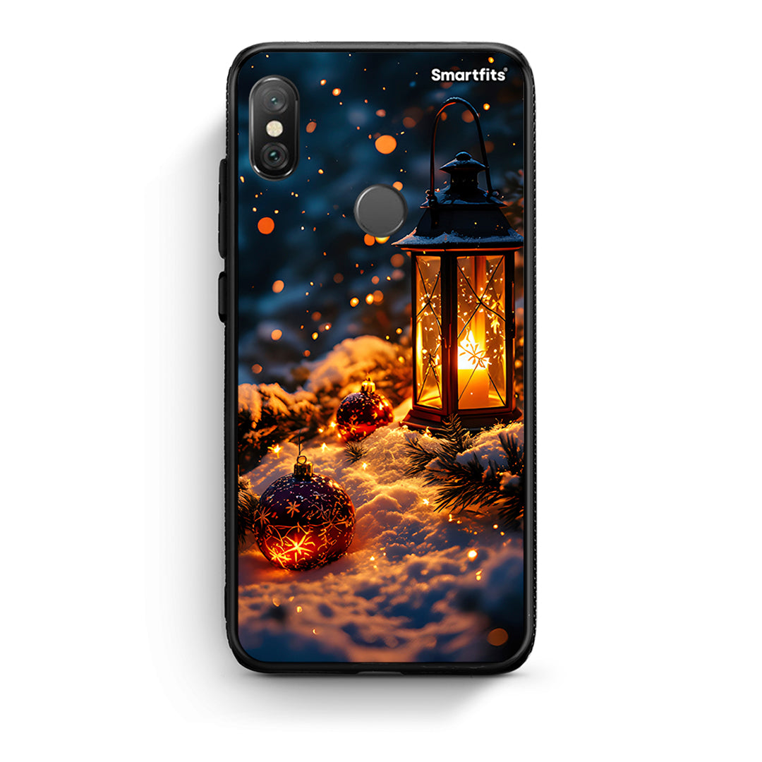 Xiaomi Redmi Note 5 Christmas Ornaments θήκη από τη Smartfits με σχέδιο στο πίσω μέρος και μαύρο περίβλημα | Smartphone case with colorful back and black bezels by Smartfits