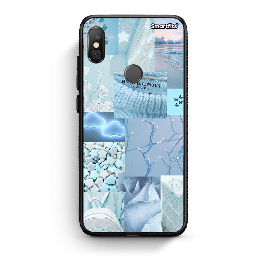 Xiaomi Redmi Note 5 Ciel Aesthetic Collage θήκη από τη Smartfits με σχέδιο στο πίσω μέρος και μαύρο περίβλημα | Smartphone case with colorful back and black bezels by Smartfits