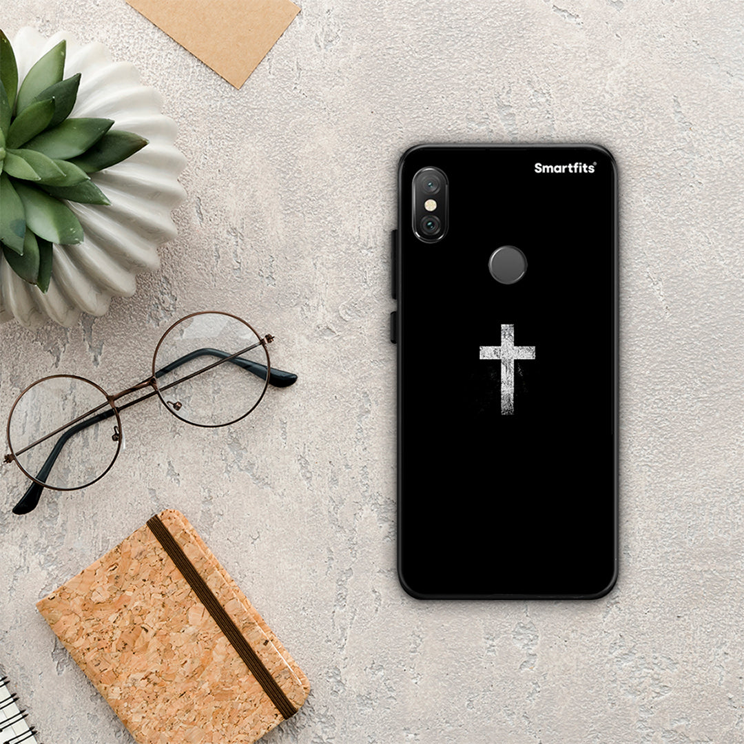 White Cross - Xiaomi Redmi Note 5 θήκη