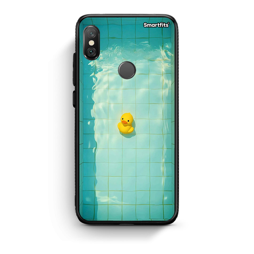 Xiaomi Redmi Note 5 Yellow Duck θήκη από τη Smartfits με σχέδιο στο πίσω μέρος και μαύρο περίβλημα | Smartphone case with colorful back and black bezels by Smartfits