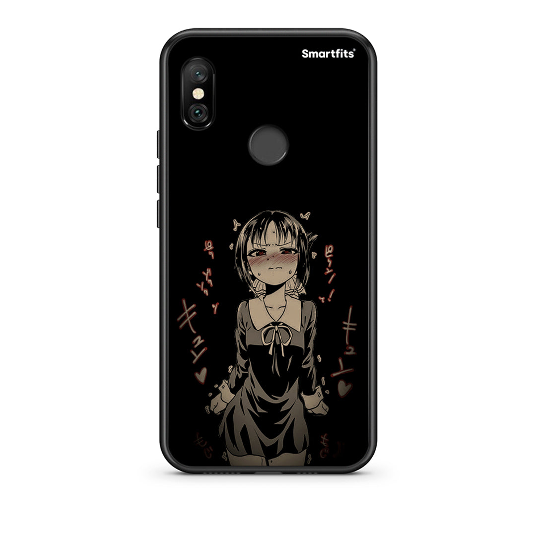 Xiaomi Redmi Note 6 Pro Anime Girl θήκη από τη Smartfits με σχέδιο στο πίσω μέρος και μαύρο περίβλημα | Smartphone case with colorful back and black bezels by Smartfits