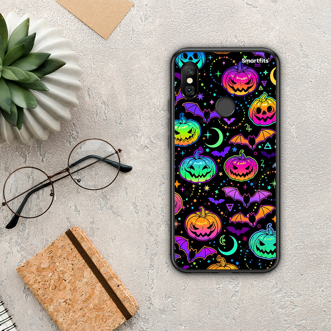 Neon Halloween - Xiaomi Redmi Note 6 Pro θήκη