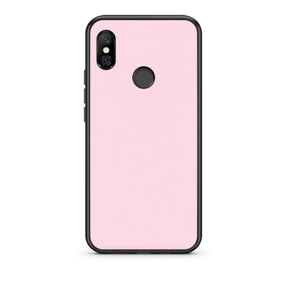 Θήκη Xiaomi Redmi Note 6 Pro Pale Pink από τη Smartfits με σχέδιο στο πίσω μέρος και μαύρο περίβλημα | Xiaomi Redmi Note 6 Pro Pale Pink case with colorful back and black bezels