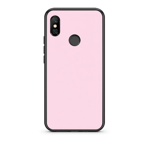 Θήκη Xiaomi Redmi Note 6 Pro Pale Pink από τη Smartfits με σχέδιο στο πίσω μέρος και μαύρο περίβλημα | Xiaomi Redmi Note 6 Pro Pale Pink case with colorful back and black bezels