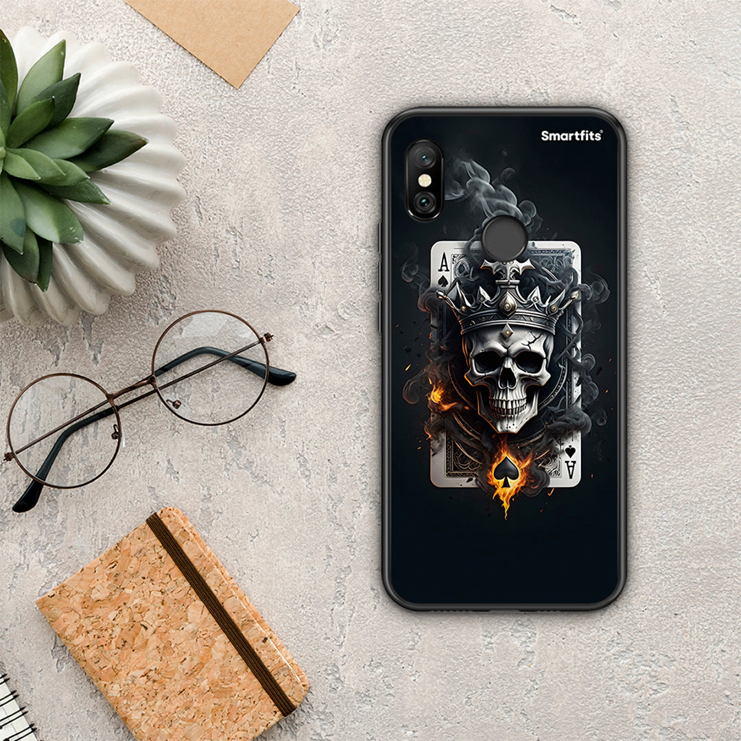 Skull King Ace - Xiaomi Redmi Note 6 Pro θήκη