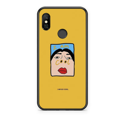 Θήκη Xiaomi Redmi Note 6 Pro So Cool από τη Smartfits με σχέδιο στο πίσω μέρος και μαύρο περίβλημα | Xiaomi Redmi Note 6 Pro So Cool case with colorful back and black bezels