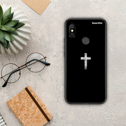 White Cross - Xiaomi Redmi Note 6 Pro θήκη