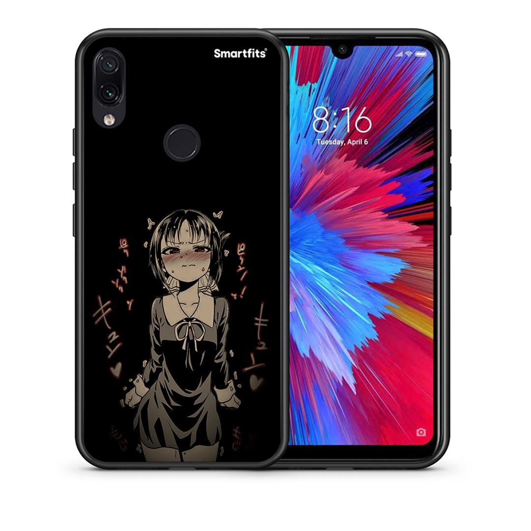 Θήκη Xiaomi Redmi Note 7 Anime Girl από τη Smartfits με σχέδιο στο πίσω μέρος και μαύρο περίβλημα | Xiaomi Redmi Note 7 Anime Girl case with colorful back and black bezels