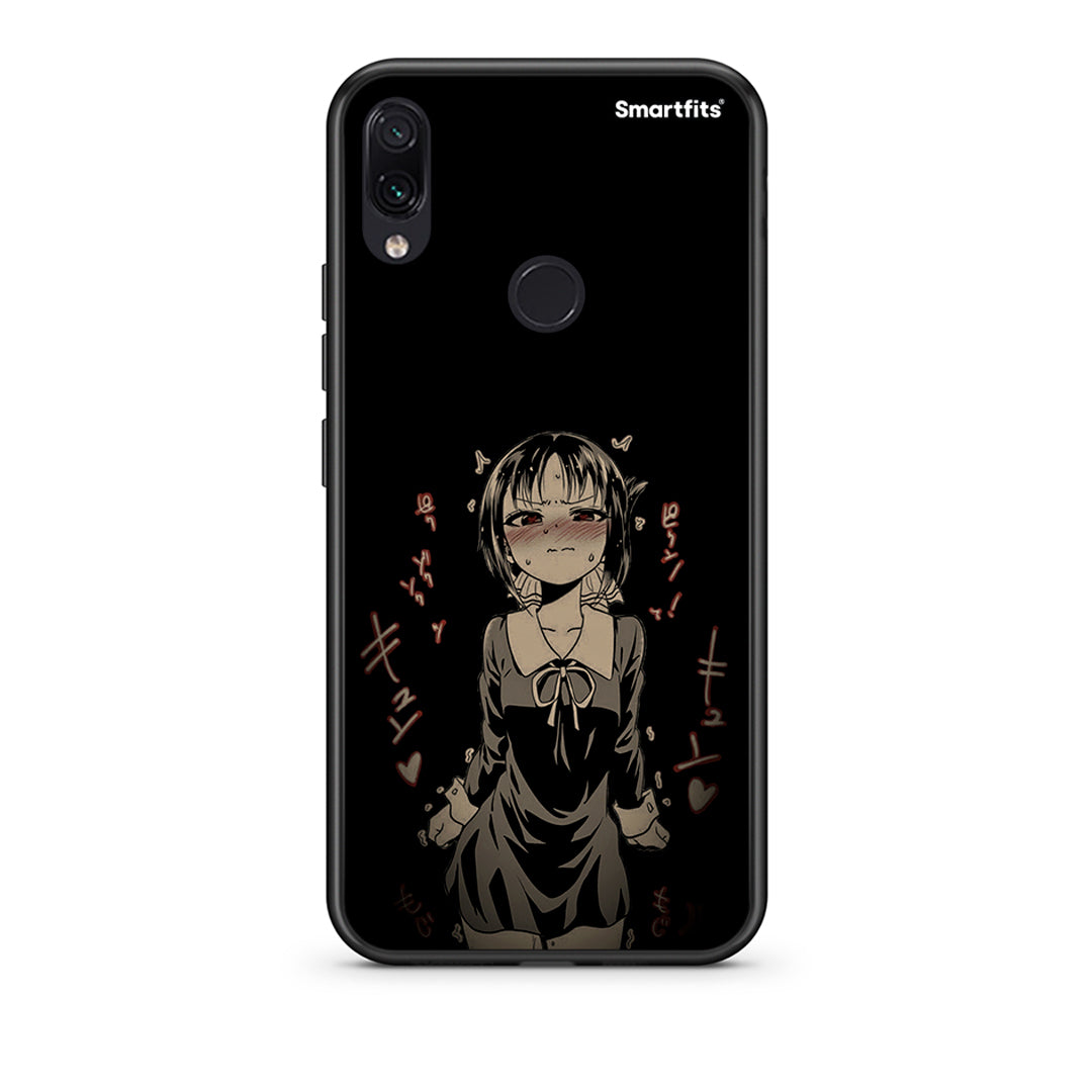 Xiaomi Redmi Note 7 Anime Girl θήκη από τη Smartfits με σχέδιο στο πίσω μέρος και μαύρο περίβλημα | Smartphone case with colorful back and black bezels by Smartfits