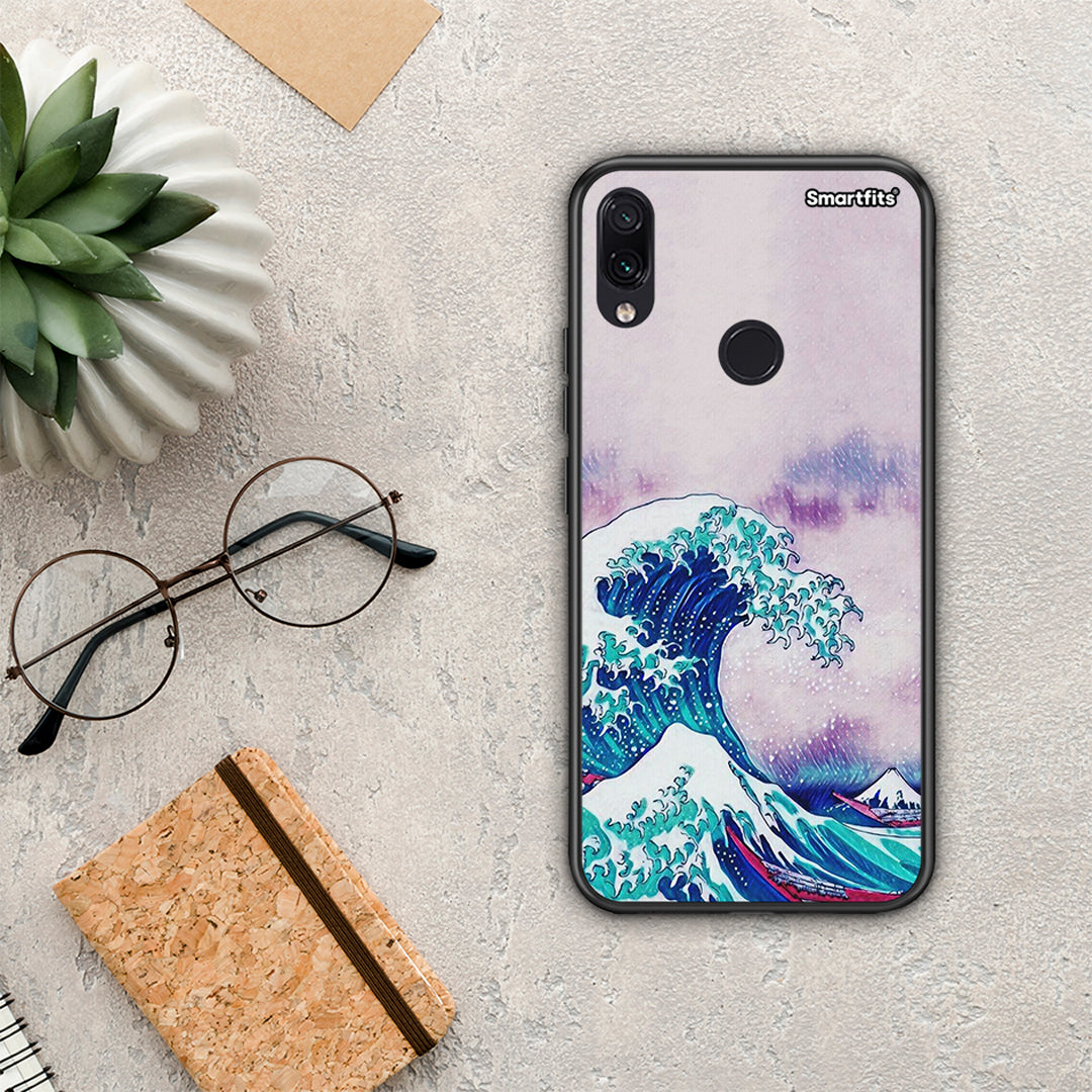 Blue Waves - Xiaomi Redmi Note 7 θήκη
