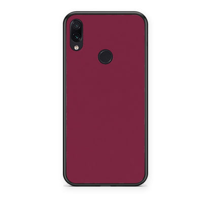 Θήκη Xiaomi Redmi Note 7 Burgundy από τη Smartfits με σχέδιο στο πίσω μέρος και μαύρο περίβλημα | Xiaomi Redmi Note 7 Burgundy case with colorful back and black bezels