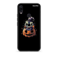 Thumbnail for Xiaomi Redmi Note 7 Halloween Stitch θήκη από τη Smartfits με σχέδιο στο πίσω μέρος και μαύρο περίβλημα | Smartphone case with colorful back and black bezels by Smartfits