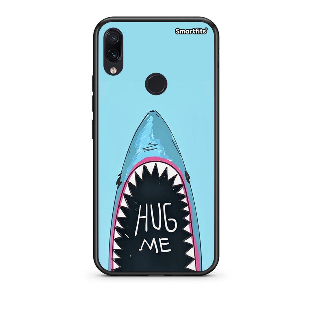 Xiaomi Redmi Note 7 Hug Me θήκη από τη Smartfits με σχέδιο στο πίσω μέρος και μαύρο περίβλημα | Smartphone case with colorful back and black bezels by Smartfits