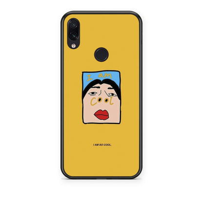 Θήκη Xiaomi Redmi Note 7 So Cool από τη Smartfits με σχέδιο στο πίσω μέρος και μαύρο περίβλημα | Xiaomi Redmi Note 7 So Cool case with colorful back and black bezels
