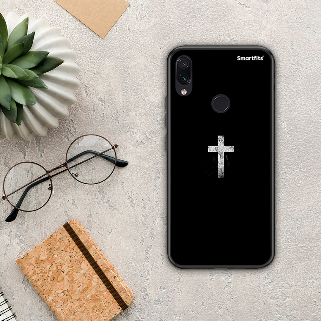 White Cross - Xiaomi Redmi Note 7 θήκη