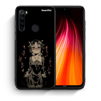 Θήκη Xiaomi Redmi Note 8 Anime Girl από τη Smartfits με σχέδιο στο πίσω μέρος και μαύρο περίβλημα | Xiaomi Redmi Note 8 Anime Girl case with colorful back and black bezels