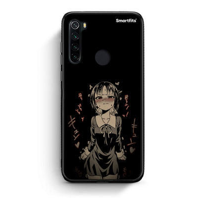 Xiaomi Redmi Note 8 Anime Girl θήκη από τη Smartfits με σχέδιο στο πίσω μέρος και μαύρο περίβλημα | Smartphone case with colorful back and black bezels by Smartfits