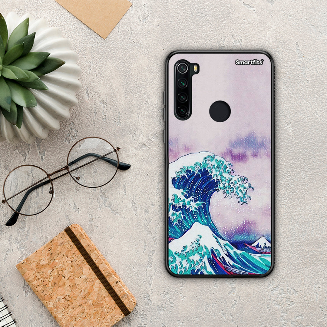 Blue Waves - Xiaomi Redmi Note 8 θήκη